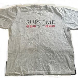 Supreme milano tee worn once